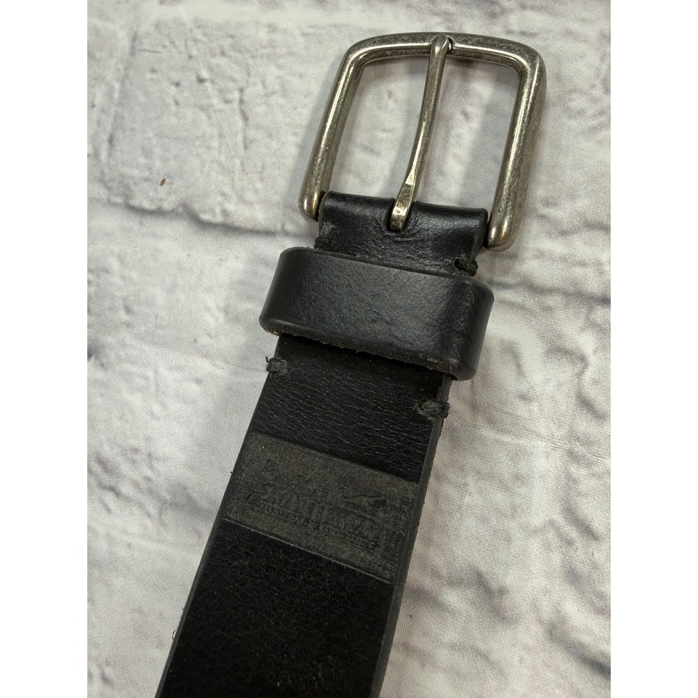 Levis Leather Belt Mens 38-40 Black Excellent Casual Classic 11LV120Z43